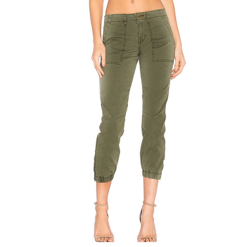 Anthropologie Sanctuary Peace Trooper Camo Cargo Pants Women’s 25 Floral Green - Picture 2 of 12